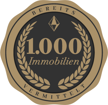 1000 Immobilien vermittelt
